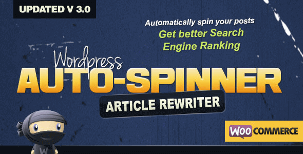 WP Auto Spinner Plugin Free Download