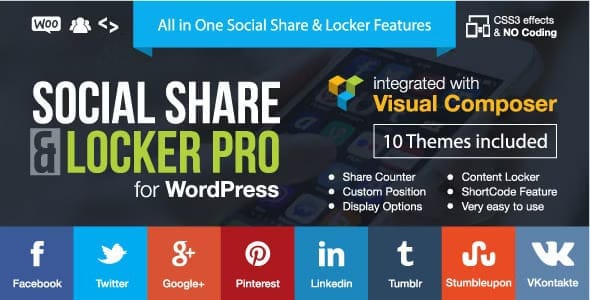 Social Share & Locker Pro Plugin