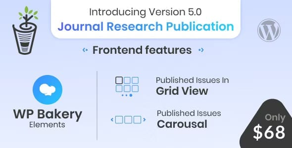 Journal Research Publication WordPress Plugin v5.0.1: Free Download